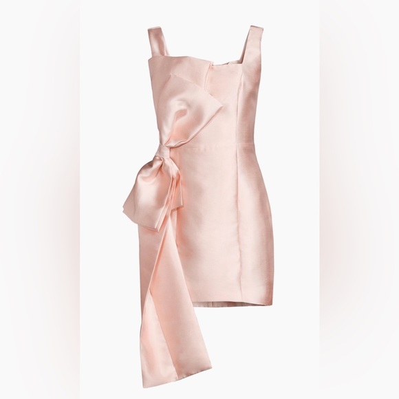 Elliatt Dresses & Skirts - Elliatt - Corsage Satin Bow Minidress